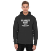 Basic Unisex Hoodie - "Ich arbeite hart daran nichts zu tun"