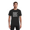 Premium Unisex T-Shirt - "Arbeiten? Ich dachte wir treffen uns hier nur zum Quatschen"