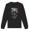 Colorful Skull Hoodie - Organic Basic Unisex Sweatshirt