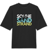 PureTrends - Unisex Organic Oversize Shirt "Sonne Sand Strand"