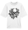 PureTrends - Unisex Organic Oversized Shirt "Skull Rose"