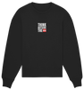 think outside the box - Organic Oversize Sweatshirt