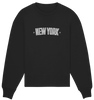 New York - Organic Oversize Sweatshirt