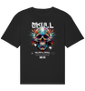 Colorful Skull new Design - Organic Relaxed Shirt